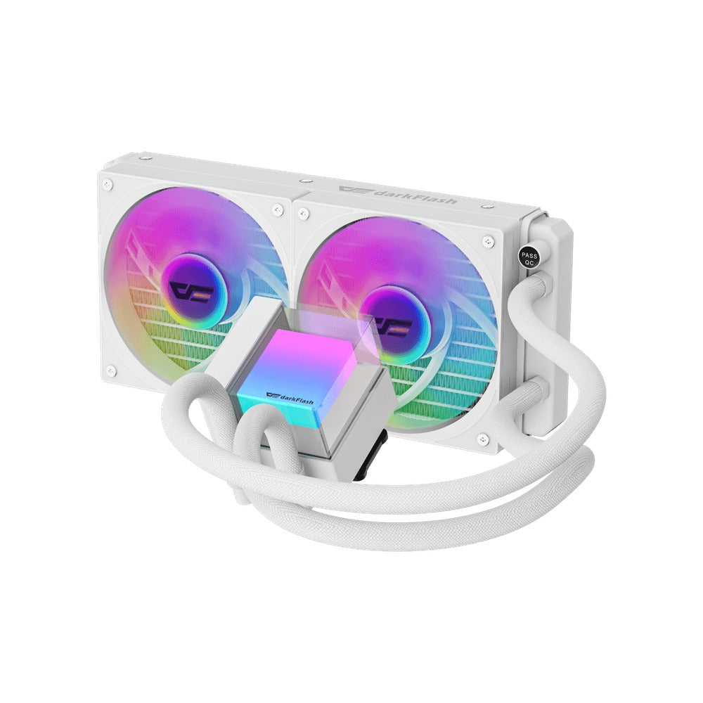 DarkFlash Cube CB240 ARGB AIO 240mm Liquid CPU Cooler