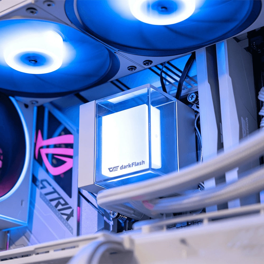 DarkFlash Cube CB240 ARGB AIO 240mm Liquid CPU Cooler