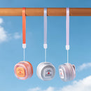 Vyvylabs FC12 Mini Hurricane Portable Hanging Fan with 360 Degrees Rotation (Orange, Pink, White, Green) (VKFC12-ORG, VKFC12-PK, VKFC12-WH, VKFC12-GN)