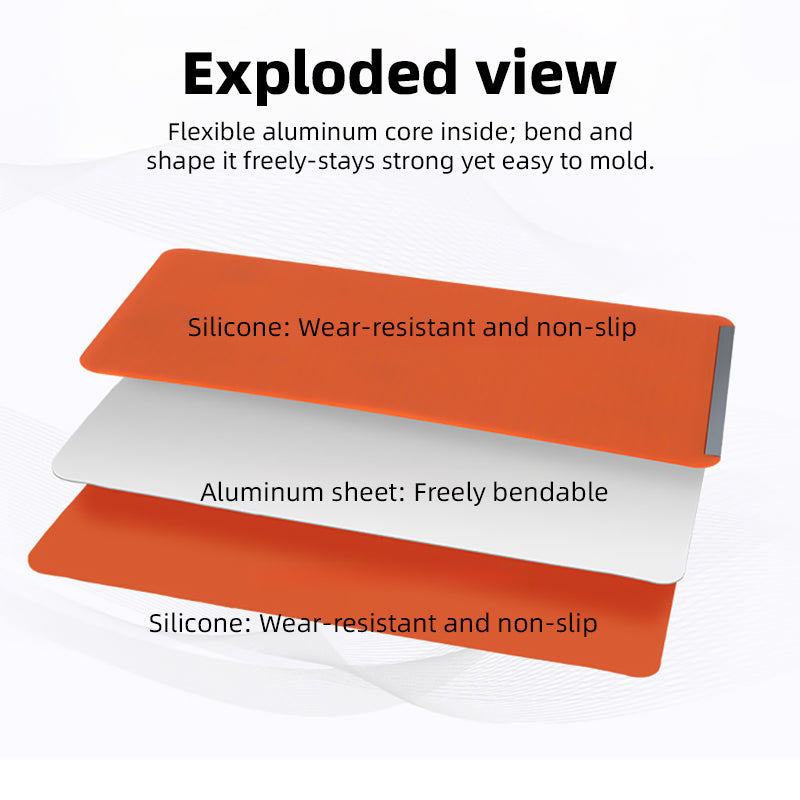 Vyvylabs Versatile Bendable Transformable Stand (Orange) (ZM-46)