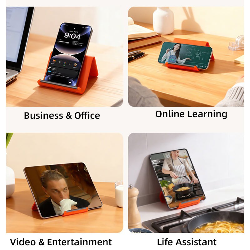 Vyvylabs Versatile Bendable Transformable Stand (Orange) (ZM-46)