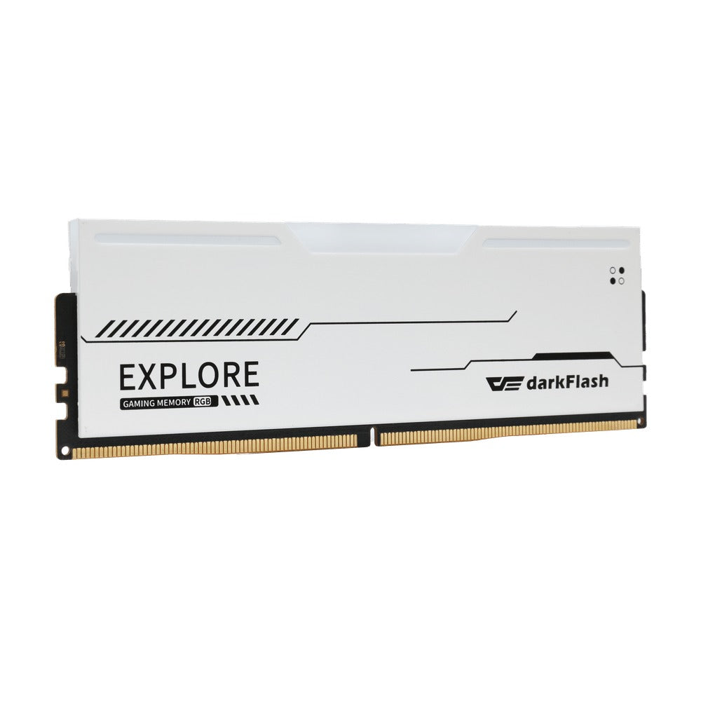 DarkFlash Explorer 16GB (1x16GB) 3200MHz 1.2v DDR4 UDIMM With RGB Gaming Memory