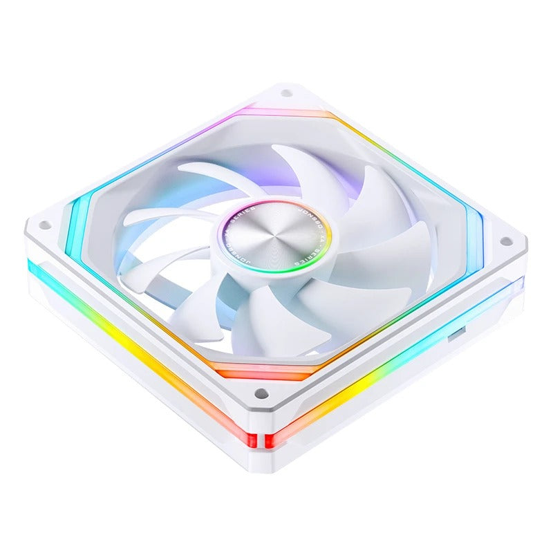 Jonsbo XA-120 120MM ARGB Infinity Mirror Series Fan (Black, White)