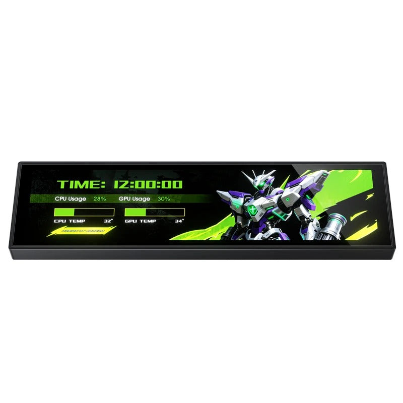 Jonsbo DS916 9.16" Display Screen (Black, White)
