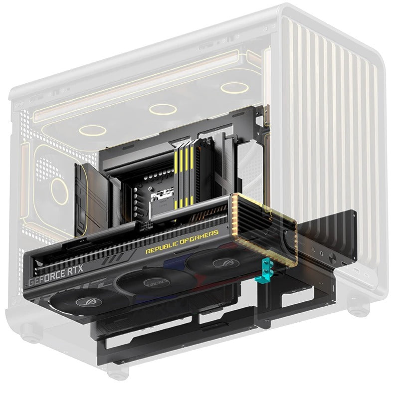 Jonsbo D33 Wood M-ATX Computer Case | DataBlitz