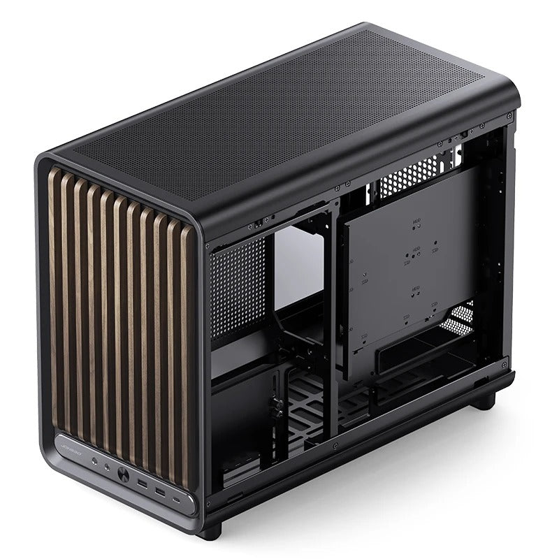 Jonsbo D33 Wood M-ATX Computer Case | DataBlitz