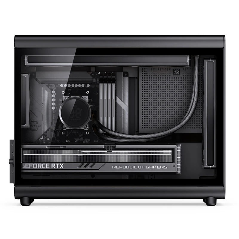Jonsbo D33 Wood M-ATX Computer Case | DataBlitz