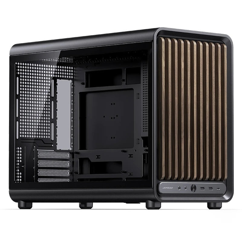 Jonsbo D33 Wood M-ATX Computer Case | DataBlitz