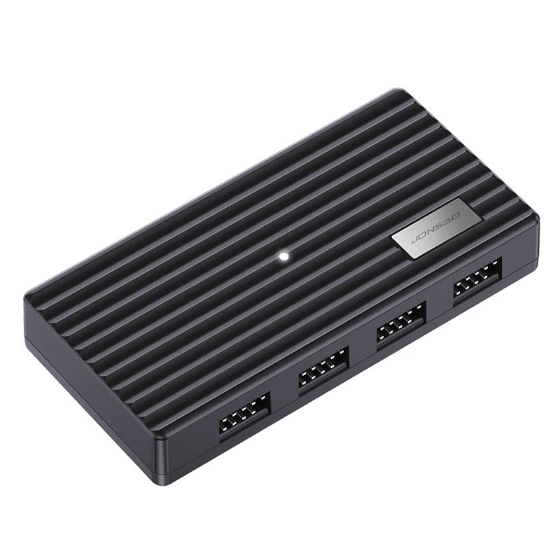 Jonsbo H4 4-Port USB Hub (Black)