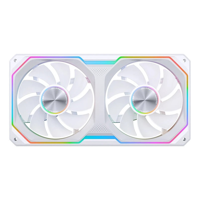 Jonsbo XA-240WR 240mm ARGB Infinity Mirror Series Fan (White)