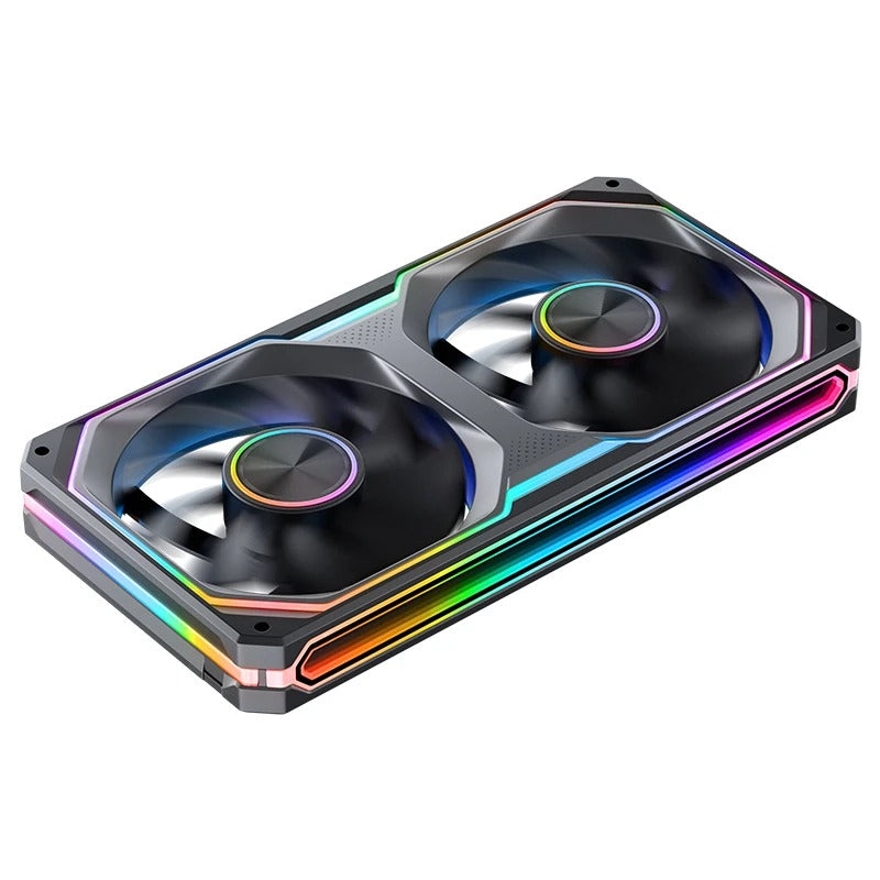 Jonsbo XA-240B 240mm ARGB Infinity Mirror Series Fan (Black)