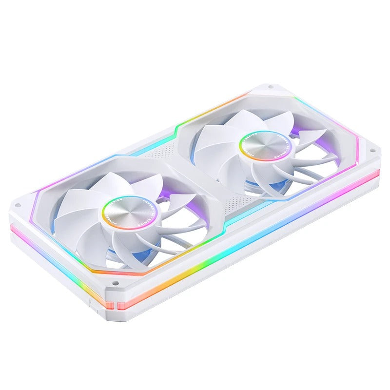 Jonsbo XA-240WR 240mm ARGB Infinity Mirror Series Fan (White)