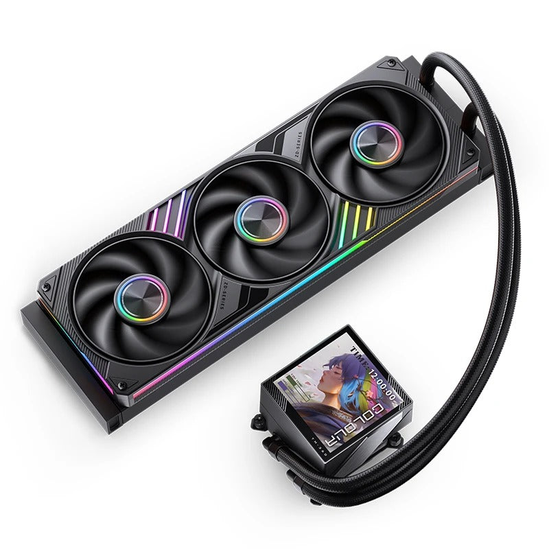 Jonsbo TM-360 Series 360mm Water/Liquid CPU Cooler (Black)
