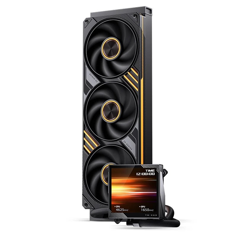 Jonsbo TM-360 Series 360mm Water/Liquid CPU Cooler (Black)