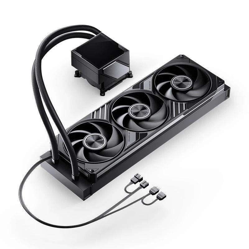 Jonsbo TM-360 Series 360mm Water/Liquid CPU Cooler (Black)