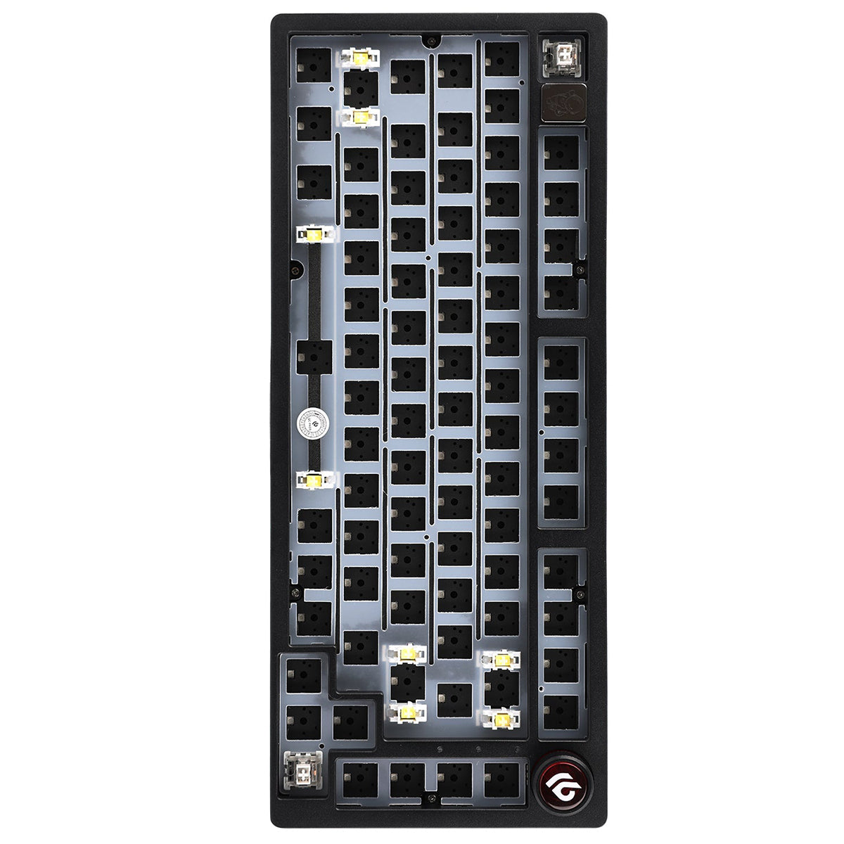 Aula Leobog Hi75 RGB 81-Key Barebone Gaming Keyboard (Black)