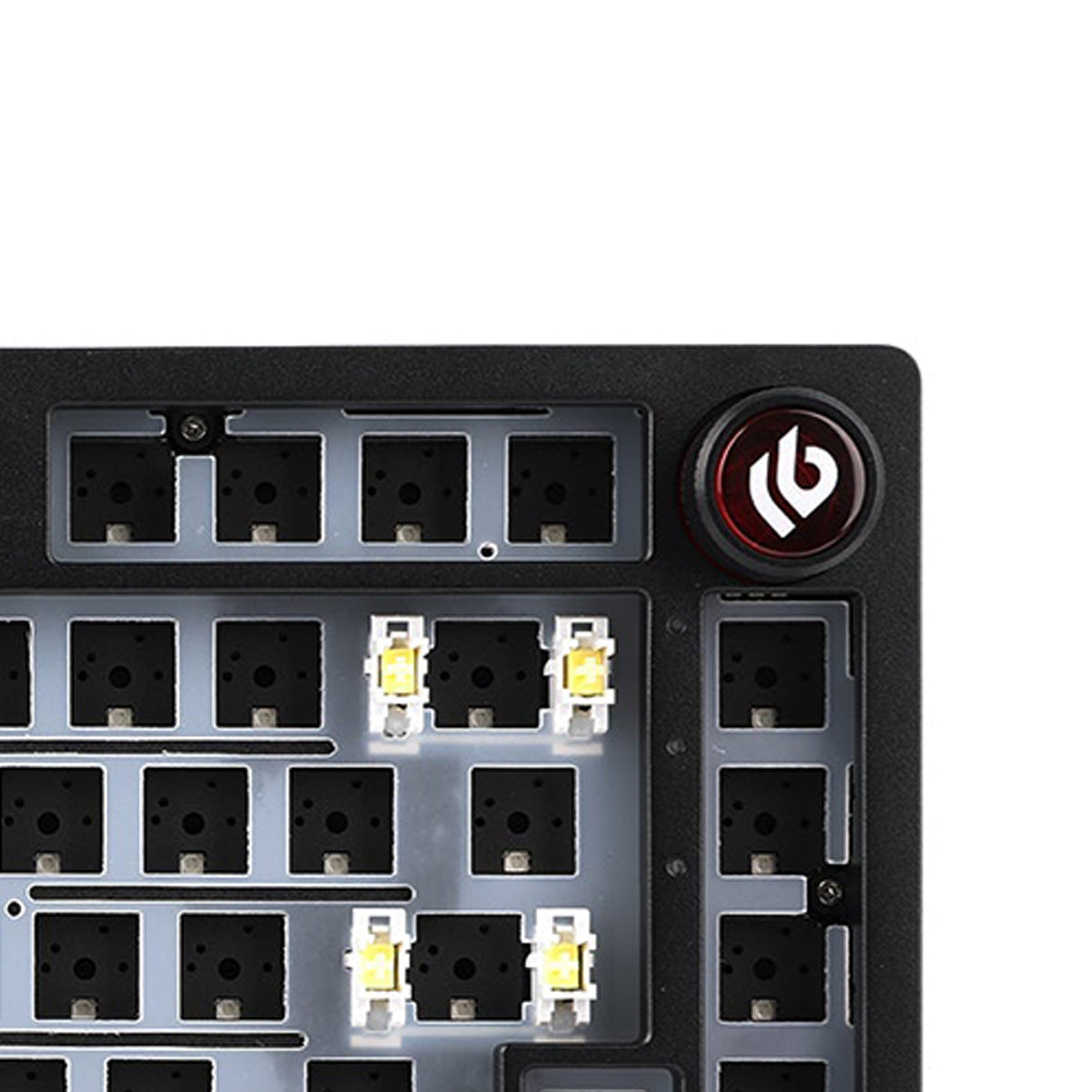 Aula Leobog Hi75 RGB 81-Key Barebone Gaming Keyboard (Black)