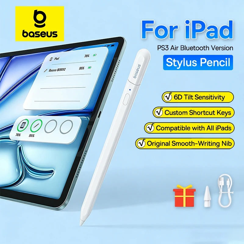 Baseus Smooth Writing PS3 Air Bluetooth Stylus Pen for iPad