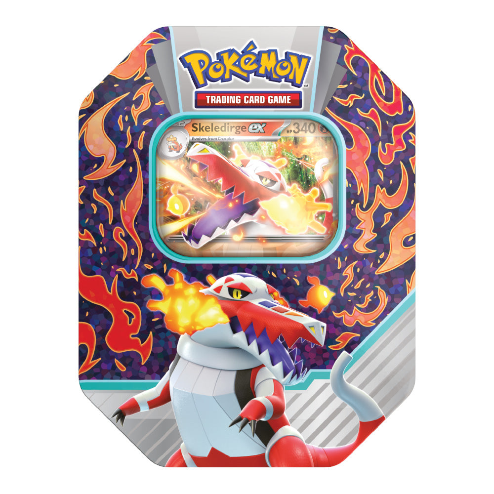 Pokemon TCG Paldea Partners EX Tin (Skeledirge EX) (210-85297)
