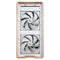 Lian Li Lancool 217 Mid-Tower PC Case (Black, White)