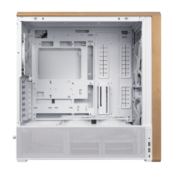 Lian Li Lancool 217 Mid-Tower PC Case (Black, White)