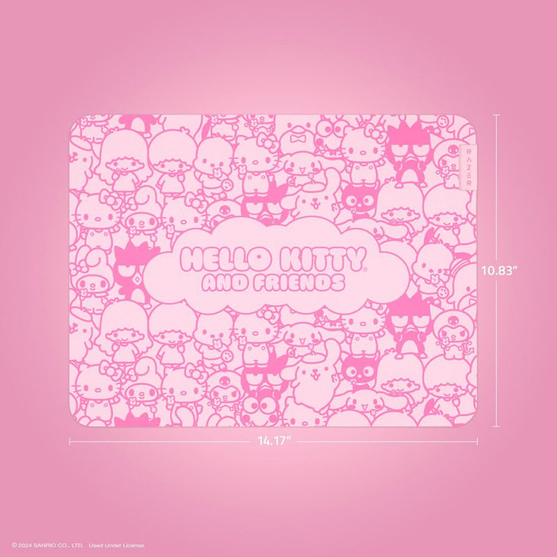 Razer Gigantus V2 Soft Gaming Mouse Mat Hello Kitty Ed. (Medium) (Pink)