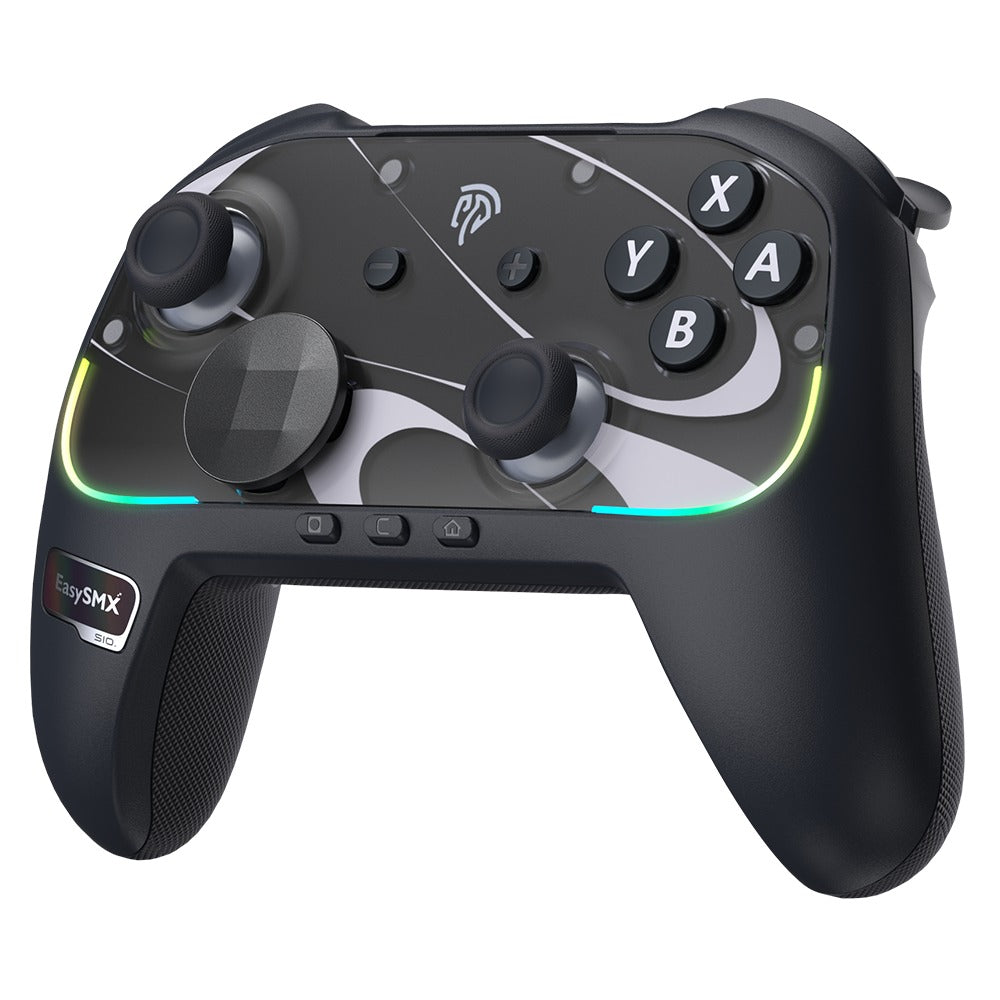 EasySMX S10 Gaming Controller with TMR Sticks, HD Rumble, Swappable D-pad