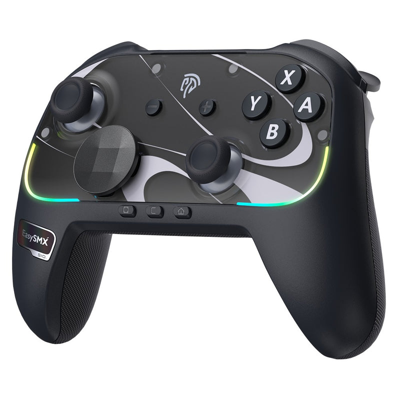 EasySMX S10 Gaming Controller with TMR Sticks, HD Rumble, Swappable D-pad