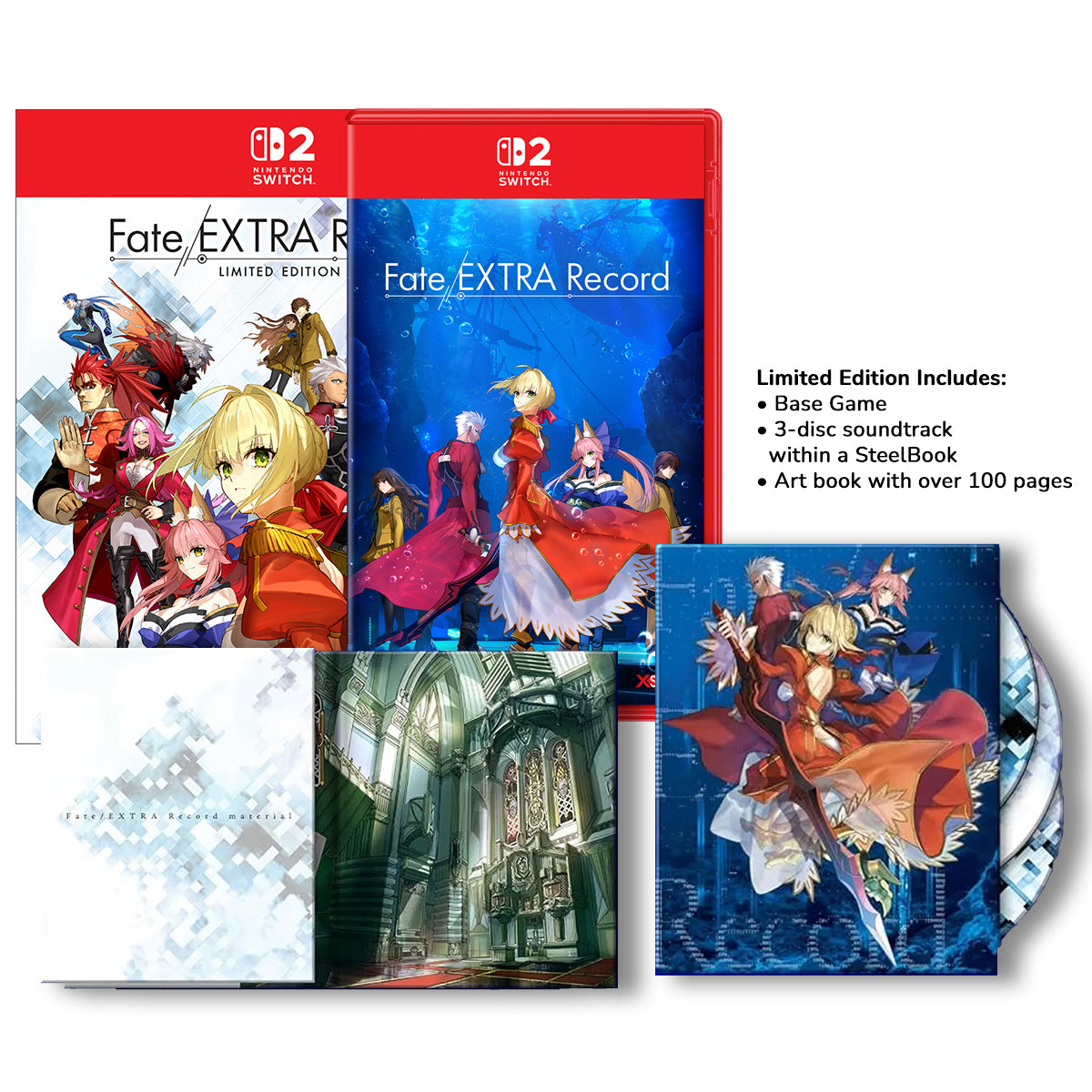 Nintendo Switch 2 Fate/EXTRA Record Limited Edition