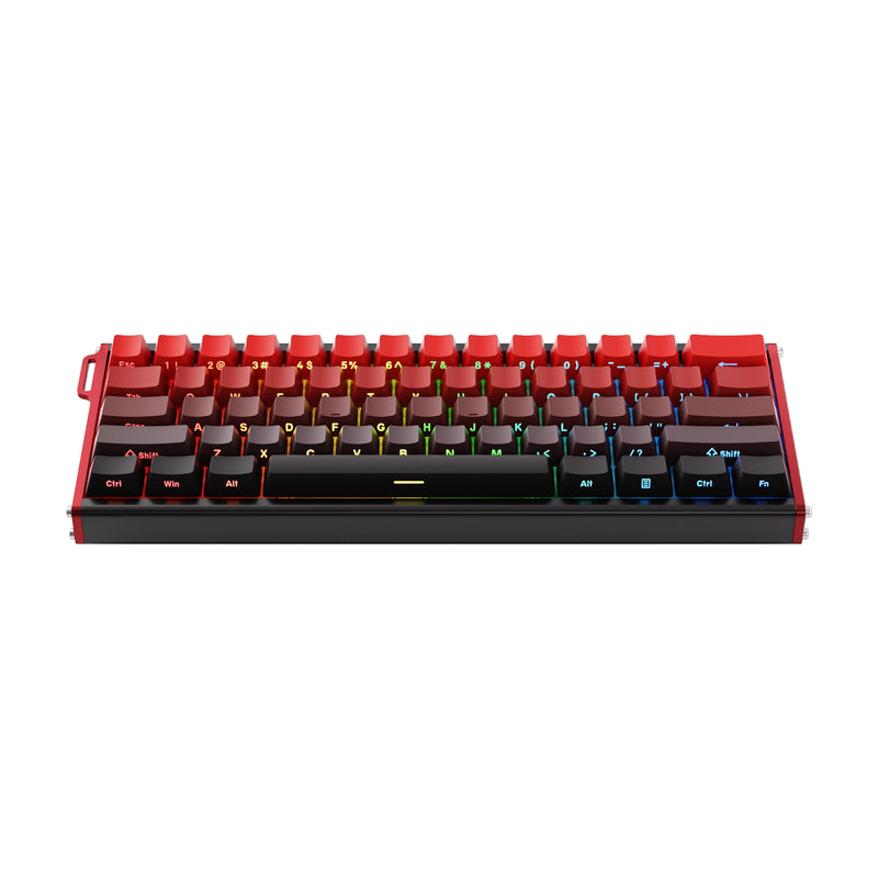 Ajazz ALUX60 RGB Wired 61-Keys Hot-Swappable Mechanical Keyboard 