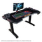Dragonwar Height Adjustable RGB Light Effect Gaming Desk 2 Fold (GT-007)