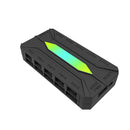 DarkFlash RC4 HUB ARGB & PWM 2-IN-1 Fan HUB (Black)