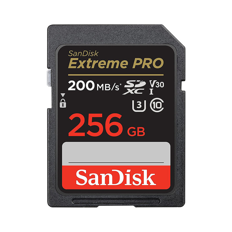 Sandisk Extreme Pro 256GB 200MB/S UHS-1 MICROSDXC Card (SDSDXXD-256G-GN4IN) - DataBlitz