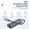 Orico 4 Portd USB 3.0 Hub Ultra-Slim Data USB Hub (PDD4U-U3) (Grey)