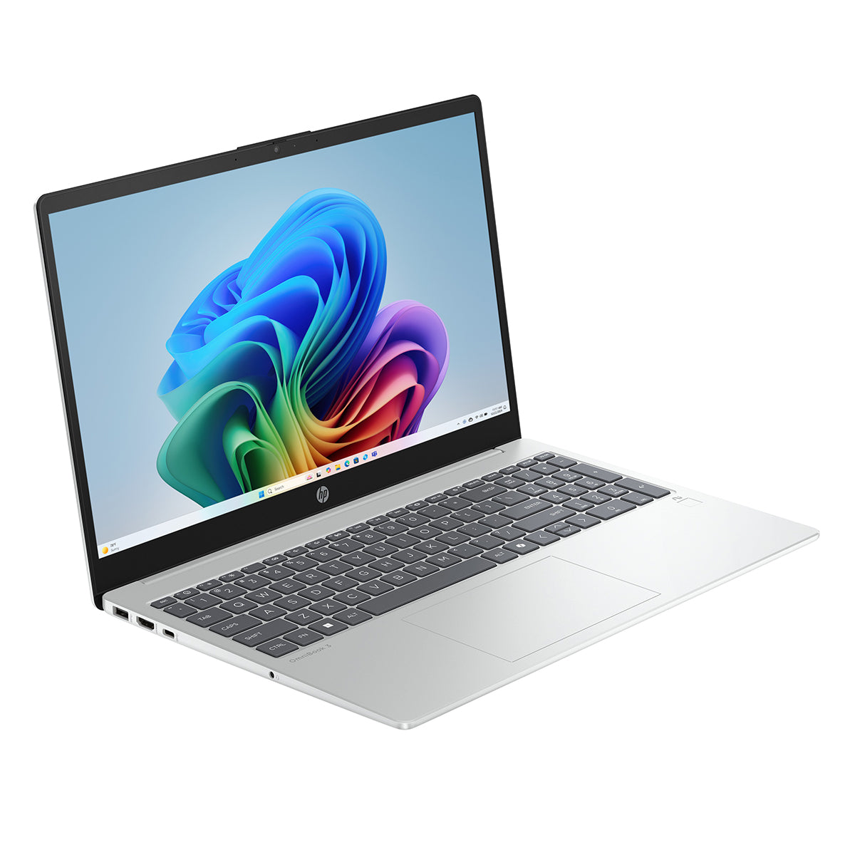HP OmniBook 3 15-fn0046AU Laptop Next Gen AI (Glacier Silver)