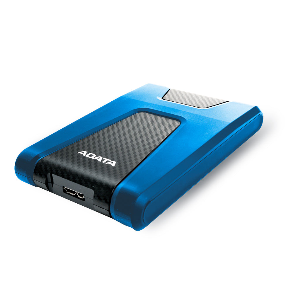 Adata HD650 Durable 2TB 2.5" External Hard Drive (Black, Blue, Red)