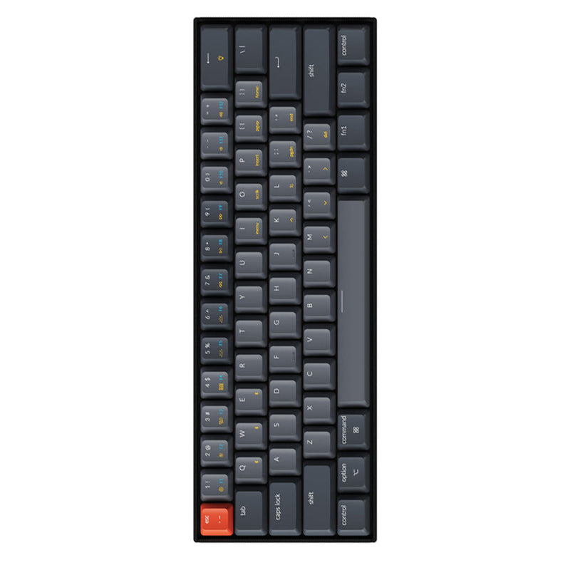Keychron K12 Compact RGB Backlight Wireless Mechanical (Red Switch) (K12B1)