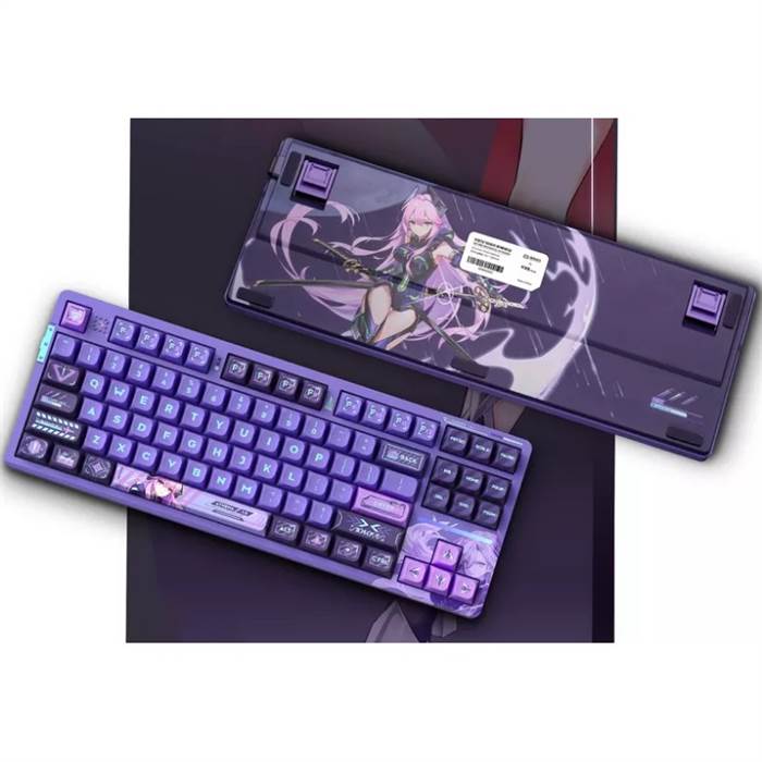 VXE V87 Pro Gasket RGB Mechanical Keyboard Anya Switch (Athena) | DataBlitz
