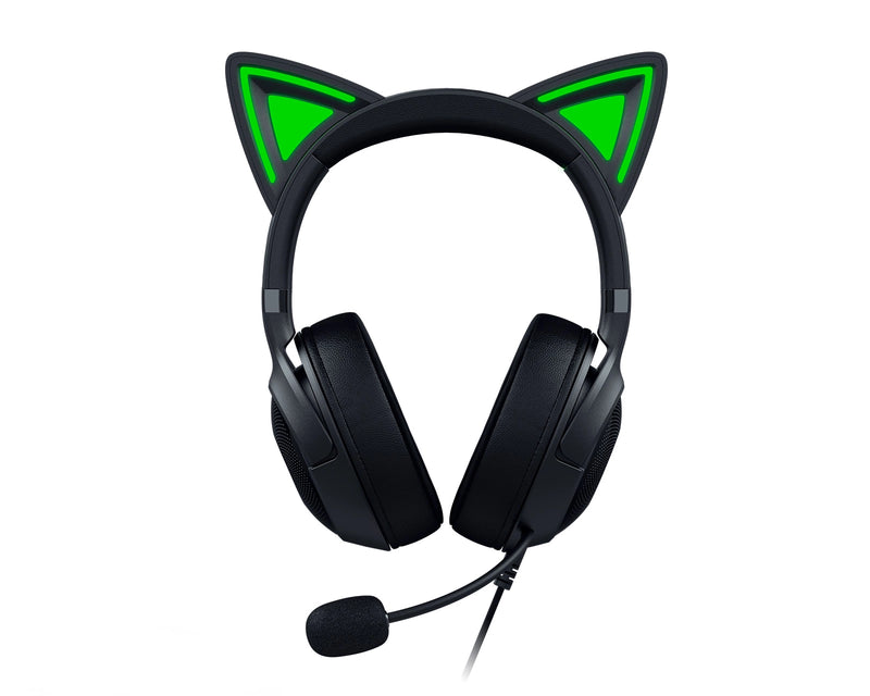 Razer Kraken Kitty V2 USB Headset With RGB  Kitty Ears (Black)