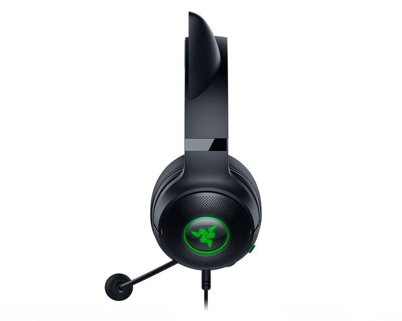 Razer Kraken Kitty V2 USB Headset With RGB  Kitty Ears (Black)