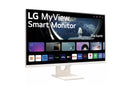 LG 27SR50F-W 27" FHD (1920x1080) IPS 60Hz 14ms (TYP) Tilt Smart Monitor with WebOS