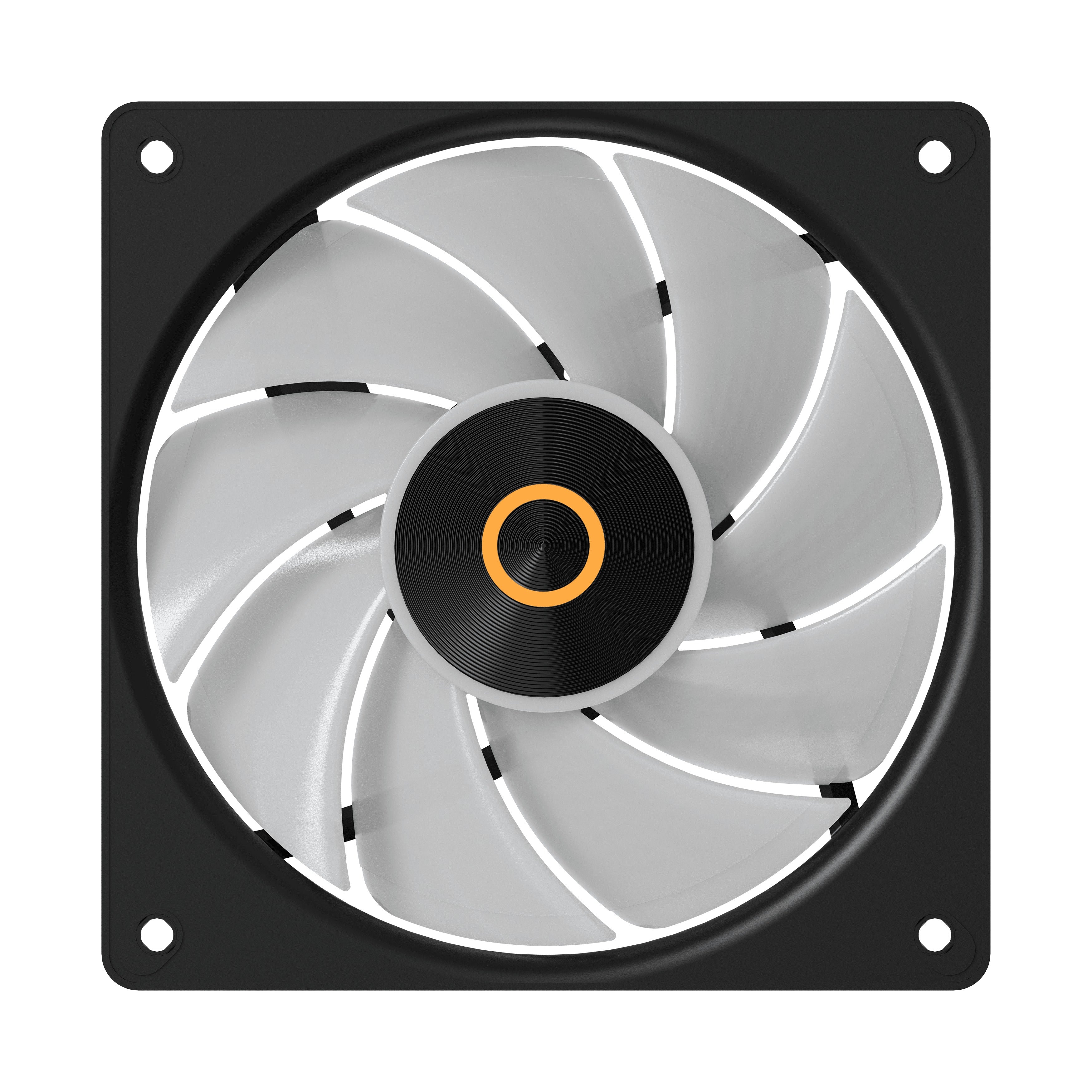 Ocypus Gamma F12 Elite ARGB 3-in-1 120mm PWM Fan with Transparent Frame | DataBlitz