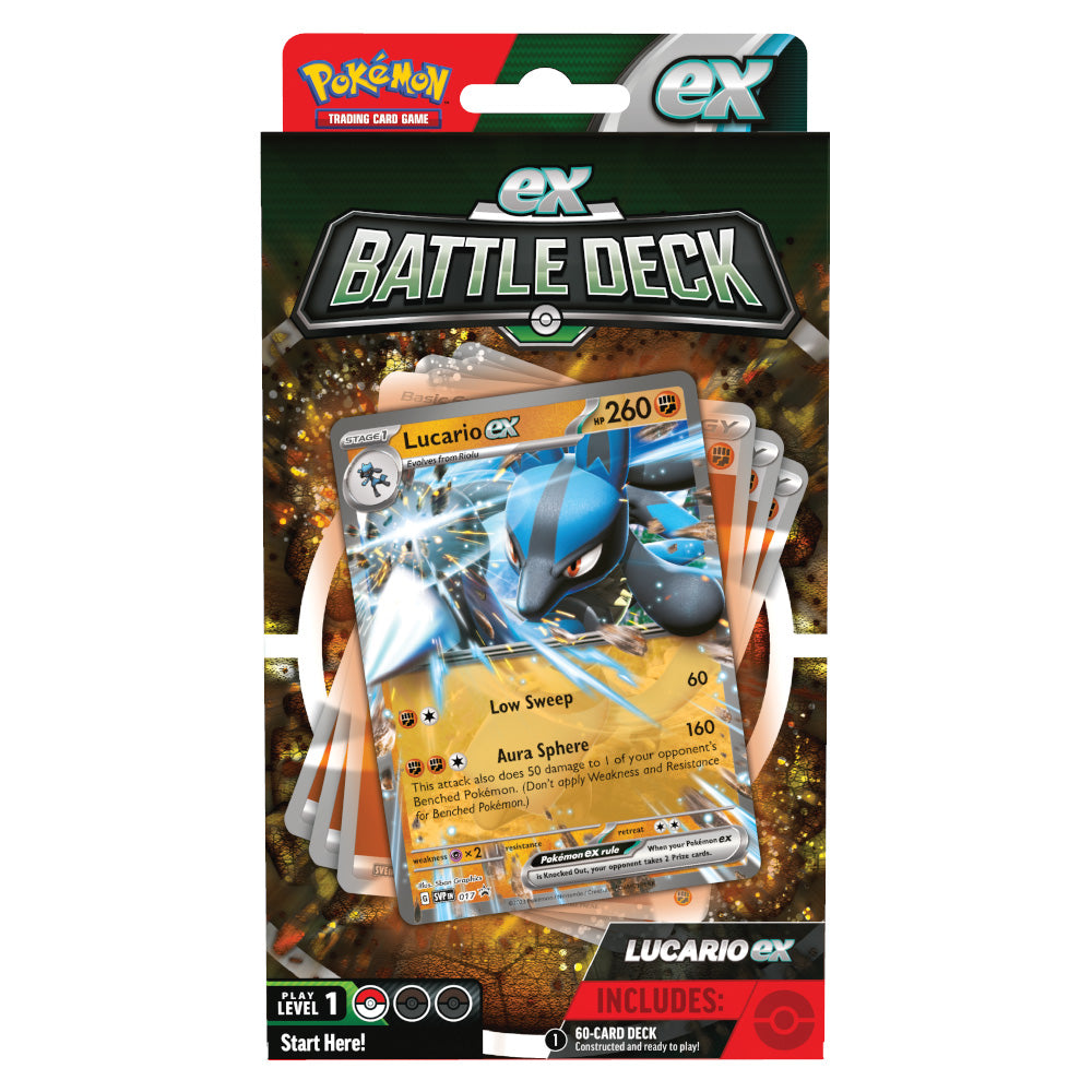 Pokemon Trading Card Game Lucario Ex Battle Deck (290-85228)
