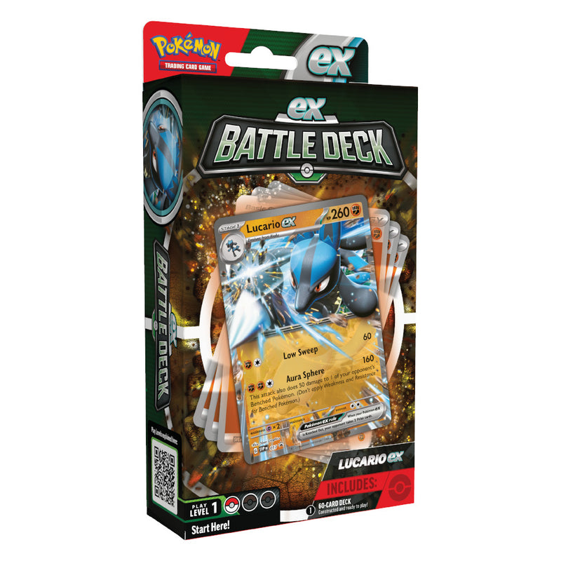 Pokemon Trading Card Game Lucario Ex Battle Deck (290-85228)