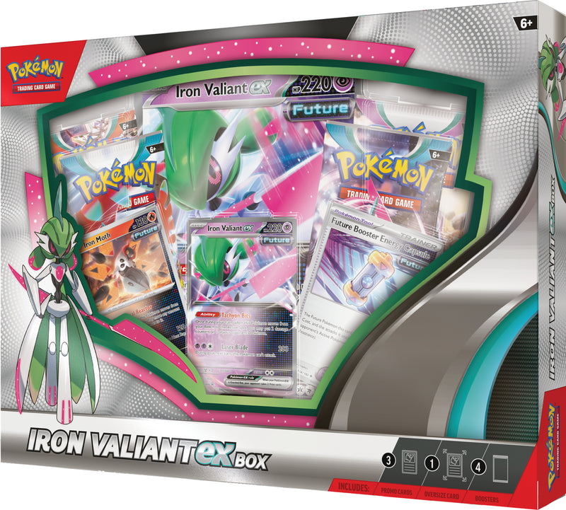 Pokemon Trading Card Game Iron Valiant Ex Box (290-85712)