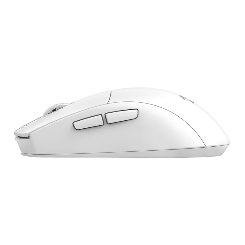 Redragon M916-LIT-1K K1ng Lite 8000DPI Light-Weight Tri-Mode Gaming Mouse (Black, White)
