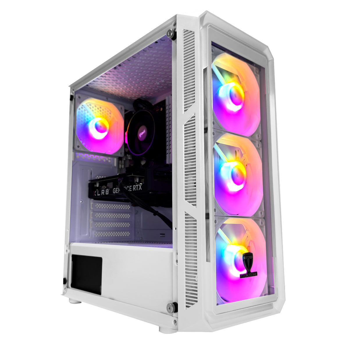 Alpha Hermes White Desktop Gaming