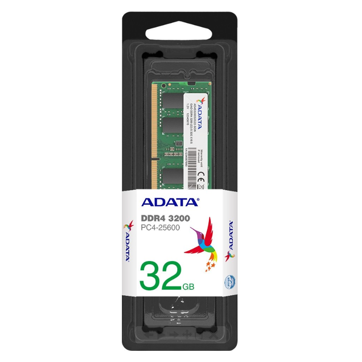 Adata 32GB DDR4 3200MHz PC4-25600 SO-DIMM Memory | DataBlitz