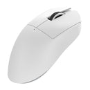 NacodeX x Ajazz NJ08 Tri-Mode RGB Gaming Mouse (Black, White)