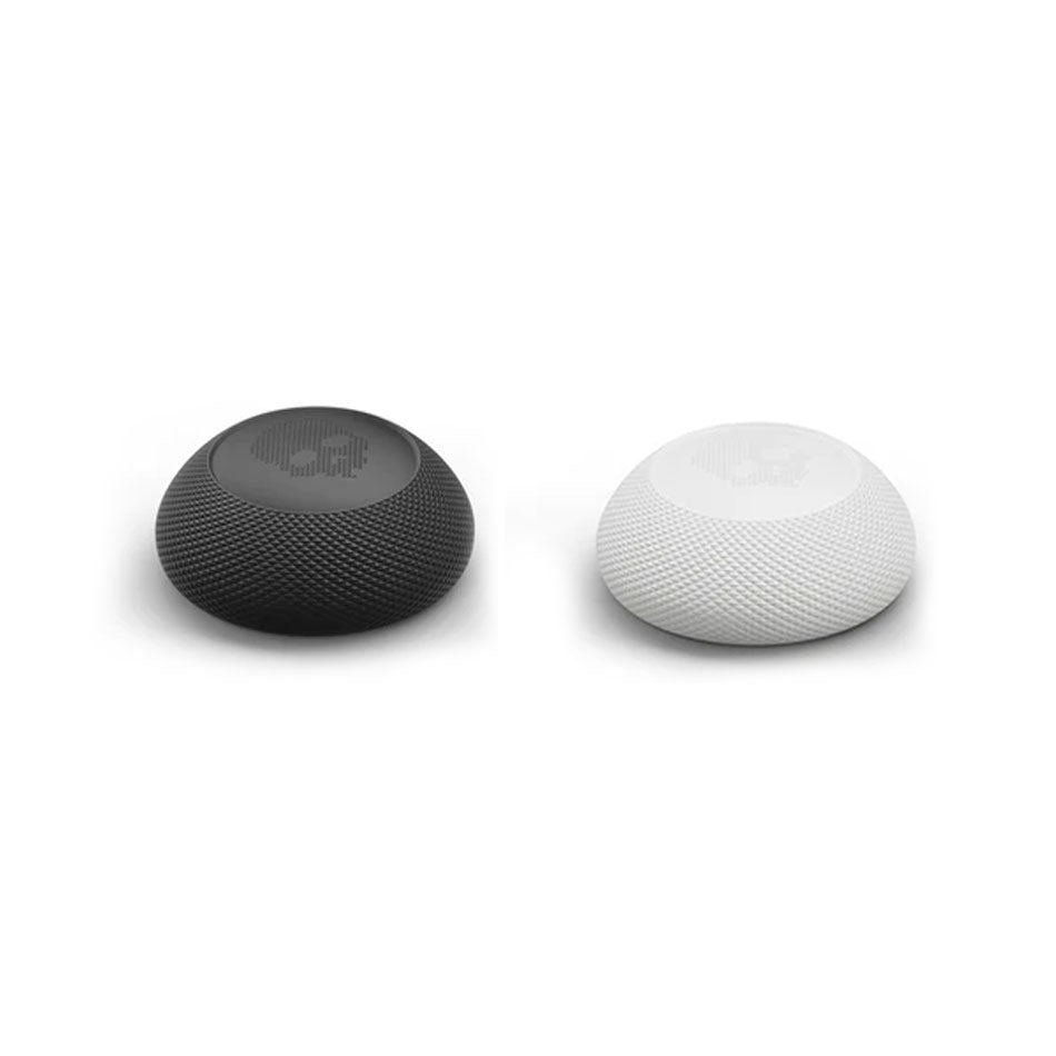 Skull & Co. Convex Thumb Grip For Switch Pro / PS4 / PS5 Controller (2 Pairs) (Black/White)